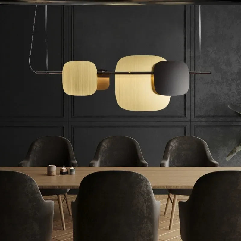 suspension nordiques grain de bois luminaire décoratif intérieur - vue 5 sur 7