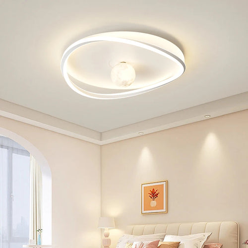 Moderner und minimalistischer LED-Deckenleuchte für dekorative Innenräume - vue 2 sur 14