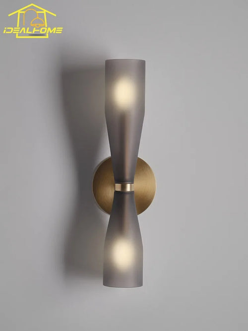 Minimalistische Wandleuchte aus Kupfer für die Innenbeleuchtung - vue 2 sur 9