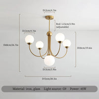 Vintage-Kronleuchter mit LED für stilvolle Inneneinrichtung
