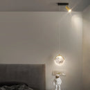 Moderner nordischer LED-Kronleuchter Mond minimalistisch für stilvolle Wohnräume