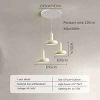 Suspension design colorée Bauhaus