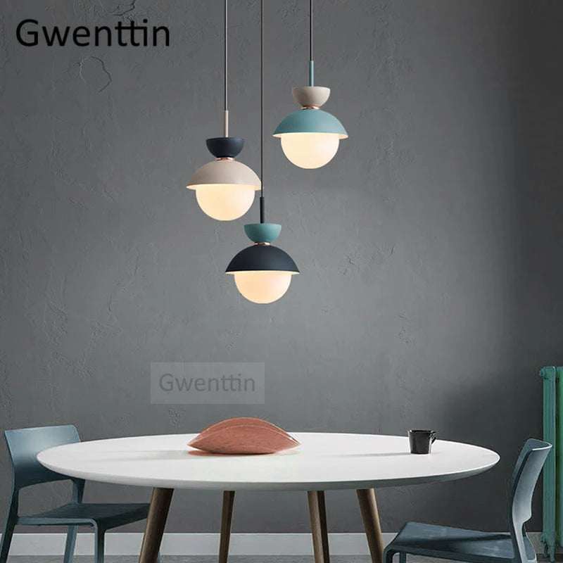 suspension en verre moderne pour décoration intérieure élégante - vue 5 sur 22