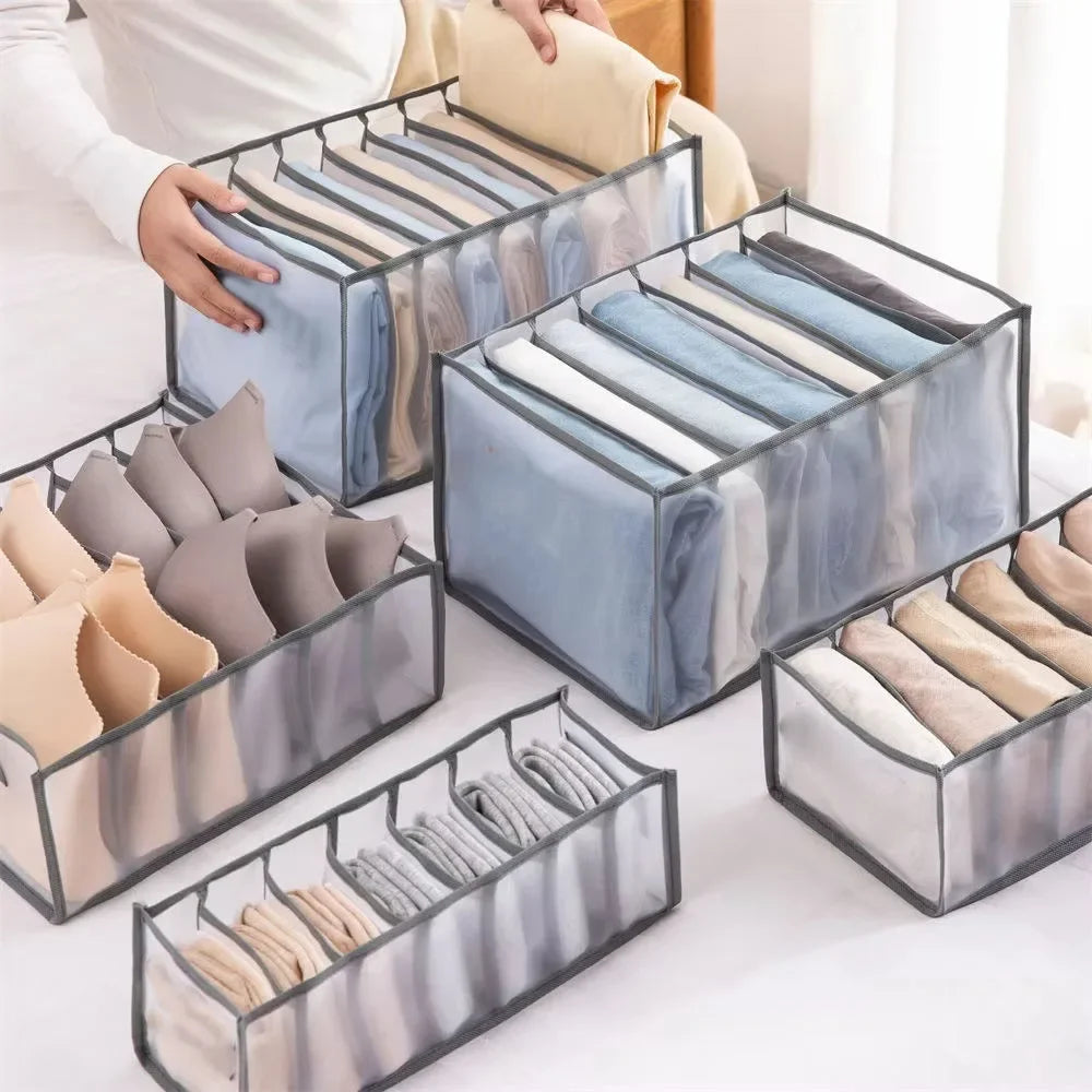 organisateur de vêtements pour rangement de pantalons et sous-vêtements - vue 5 sur 24