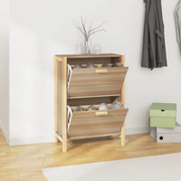 Shoe cabinet 57,5x33x80 cm wood Engineering