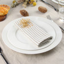 Serviette de table lot 12 lin coton style europe