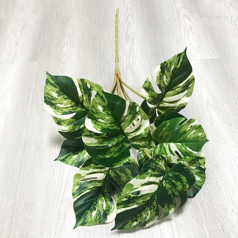plantes artificielles monstera pour décoration intérieure et extérieure - vue 5 sur 10