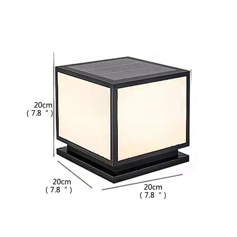 lampadaire d'extérieur vintage étanche moderne pour jardin et terrasse