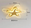 plafonnier étoile led pour décoration et éclairage intérieur