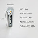 applique murale led en aluminium haut et bas au40