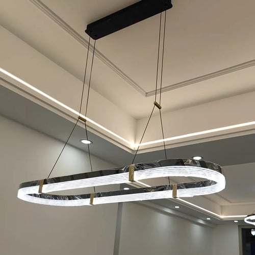 Moderne LED-Pendelleuchte für elegante Innendekoration - vue 6 sur 8