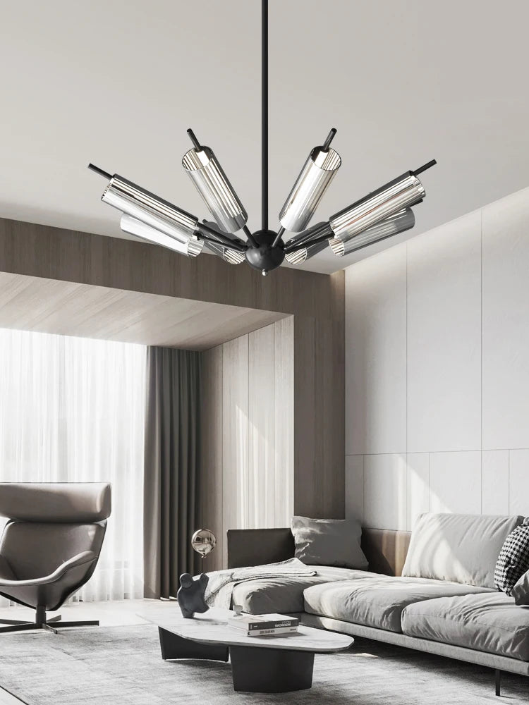 suspension minimaliste en cuivre pour décoration moderne