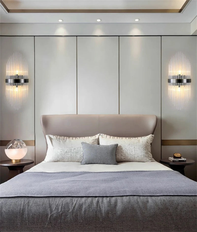 applique murale en cristal design pour éclairage moderne de la maison - vue 5 sur 21