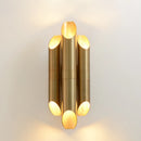 Nordische LED-Wandleuchte aus goldfarbenem Eisen im postmodernen Stil