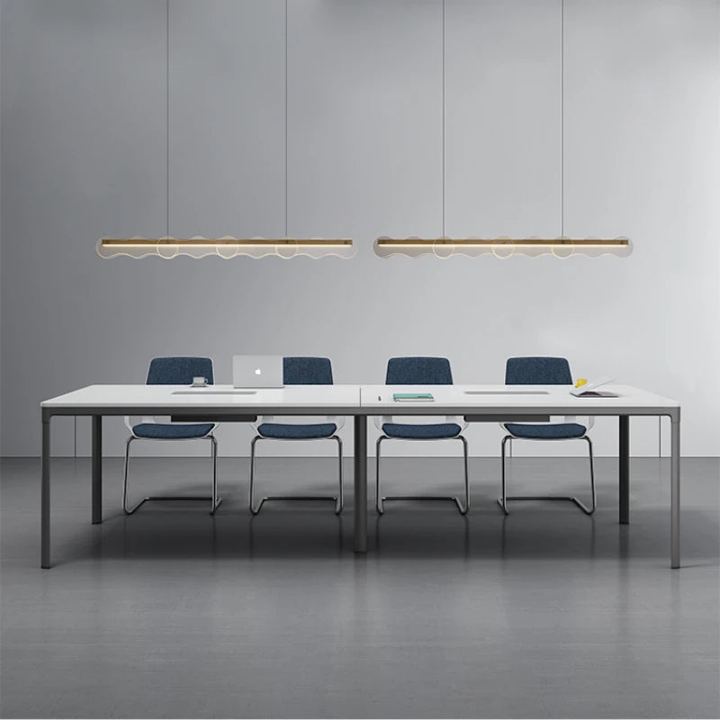 lustre créatif en verre pour ambiance moderne et élégante - vue 5 sur 8