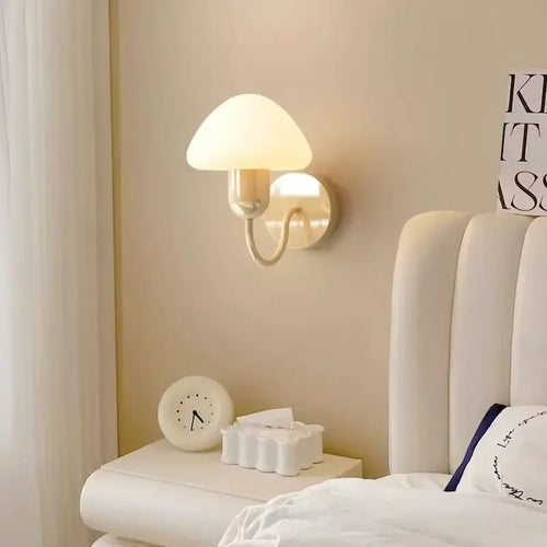 applique murale champignon led décoration intérieure moderne élégante - vue 4 sur 10
