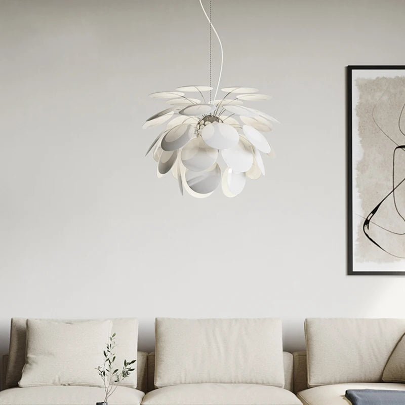Spanish Designer Pine Cone Pendant Lamp Ceiling Chandelier Suspension Hanging Light Fixture Similar to Original - vue 5 sur 6