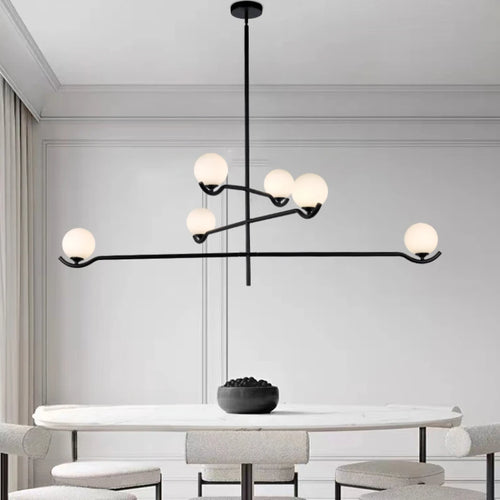 suspension moderne à led pour décoration intérieure élégante