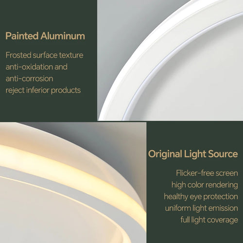 Moderne nordische LED-Deckenleuchte für die Innendekoration - vue 6 sur 12