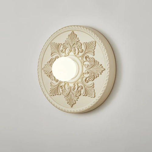 applique murale sculptée française éclairage de décoration classique