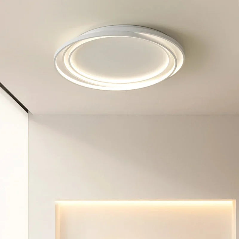 Ultraflacher moderner LED-Kronleuchter für die Innendekoration - vue 5 sur 22