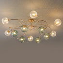 LED-Kronleuchter multicolor Design für modernes und dekoratives Interieur
