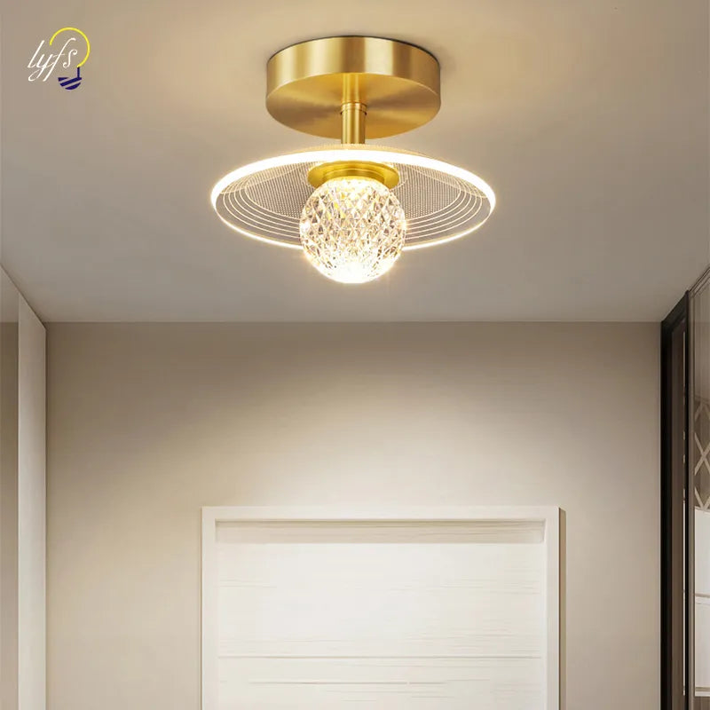 Plafonnier LED nordique éclairage intérieur de maison chambre chevet salon Table à manger couloir décoration