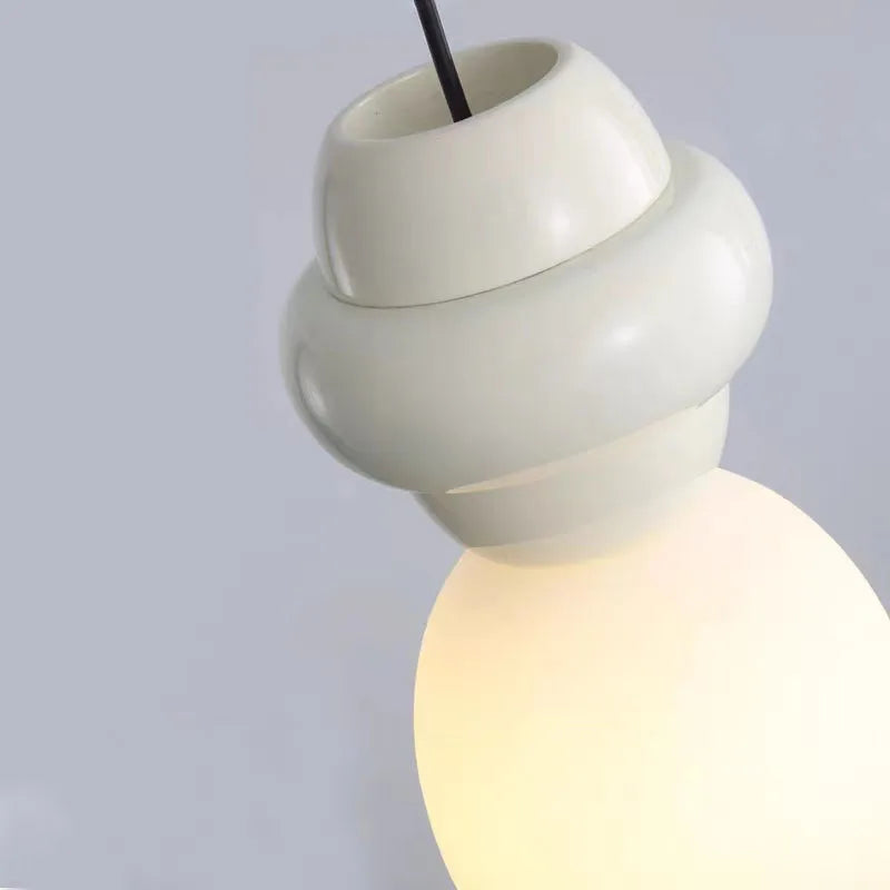 mini suspension en résine avec fil réglable - vue 5 sur 11