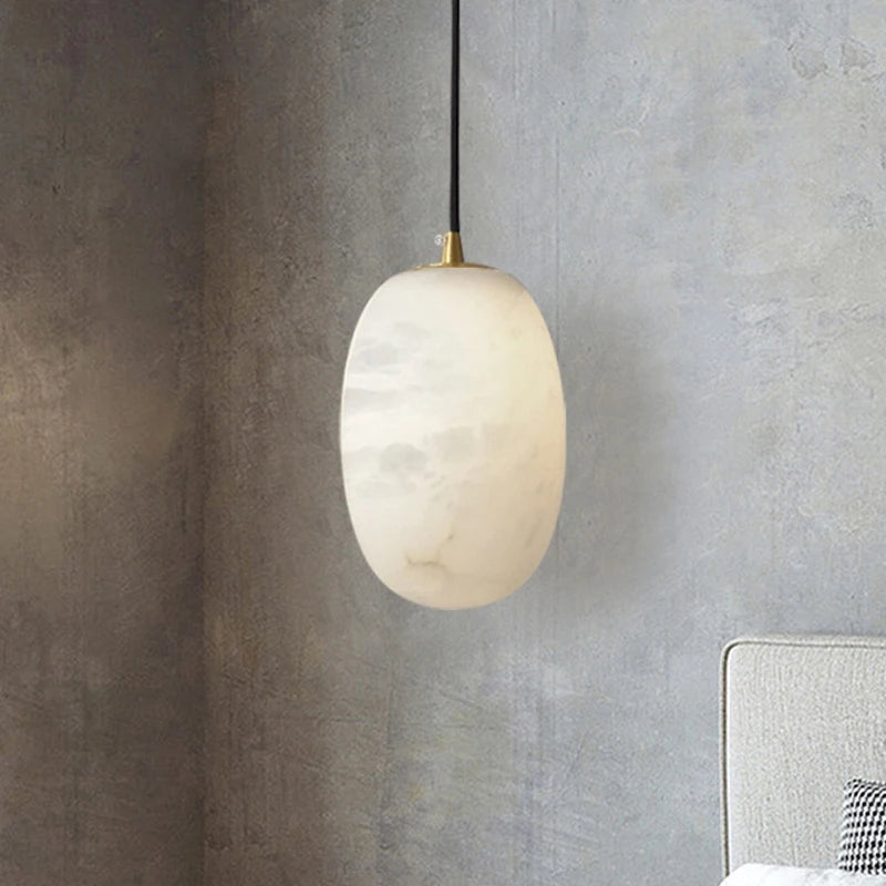 Suspension design en marbre espagnol - vue 3 sur 8