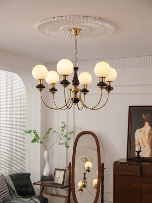 Vintage-Pendelleuchte für eine elegante und stilvolle Inneneinrichtung - vue 2 sur 9