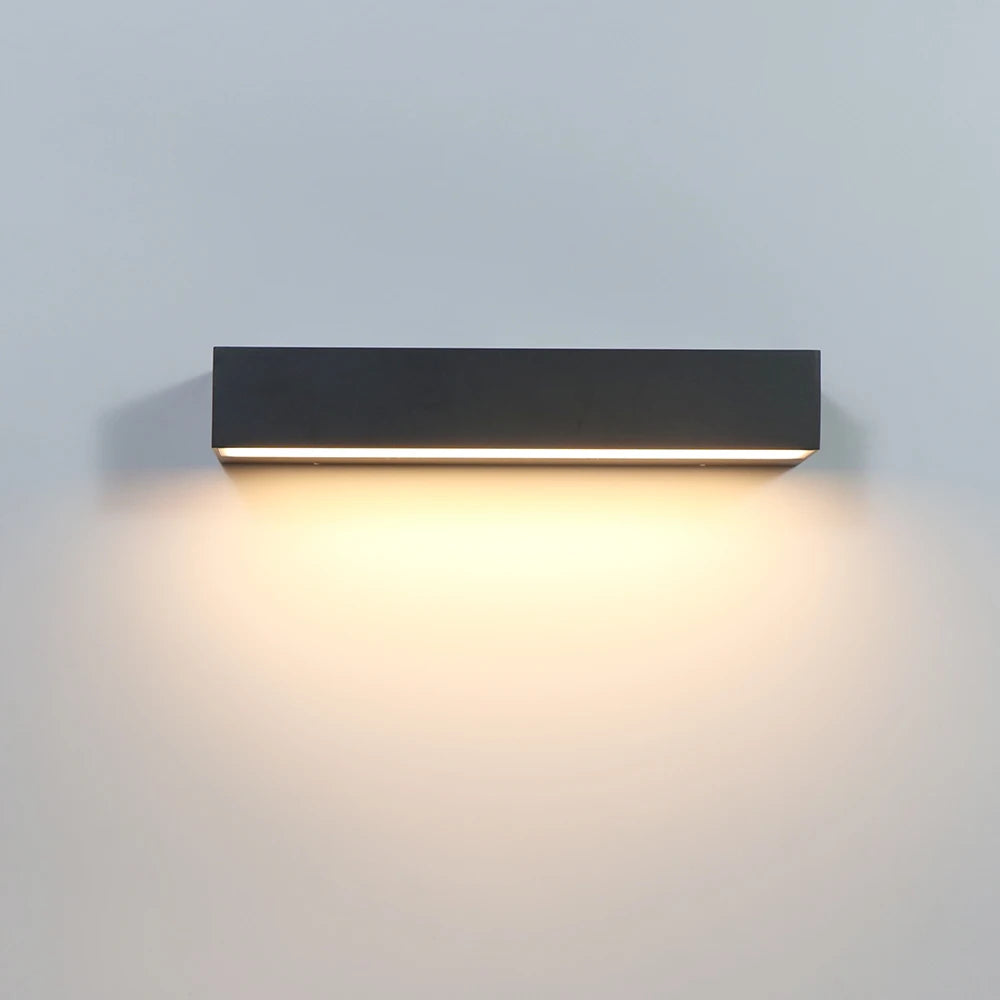 Applique murale de jardin LED aluminium étanche - vue 2 sur 6