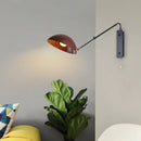 Retro-nordische Wandleuchte mit langem Arm und modernem LED-Design