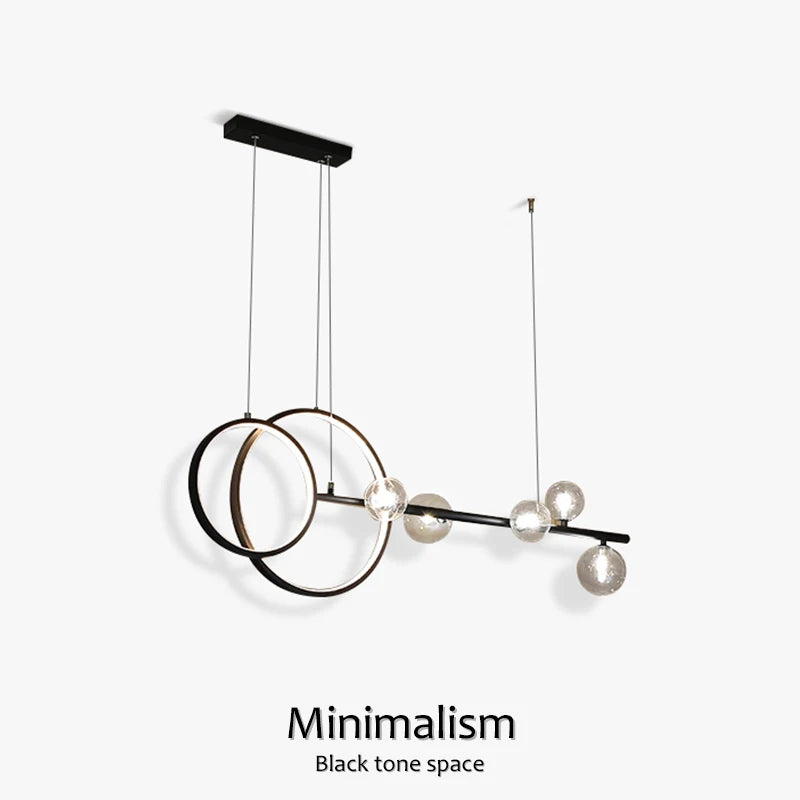 suspension à led au design minimaliste moderne pour intérieur - vue 9 sur 8
