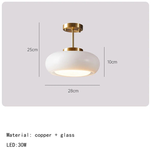 Moderner Glas-Kronleuchter mit Pendelleuchte in goldfarbenem und verchromtem Metall - vue 12 sur 22