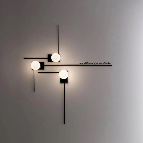 Minimalistische Deckenleuchte im nordischen Design für moderne Dekoration - vue 3 sur 10