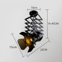 plafonnier led moderne style industriel rétro pour bar et café