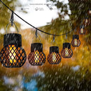 lampes solaires rétro pour éclairage extérieur et décoration jardin