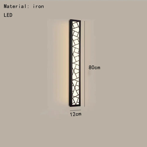 LED-Wandleuchte im chinesischen Stil mit warmweißem Licht für elegantes Interieur - vue 9 sur 11