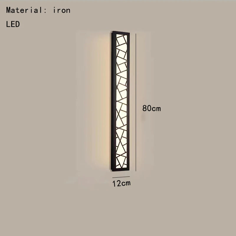 LED-Wandleuchte im chinesischen Stil mit warmweißem Licht für elegantes Interieur - vue 8 sur 11