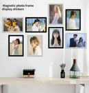 cadre photo magnétique rectangulaire moderne en plastique