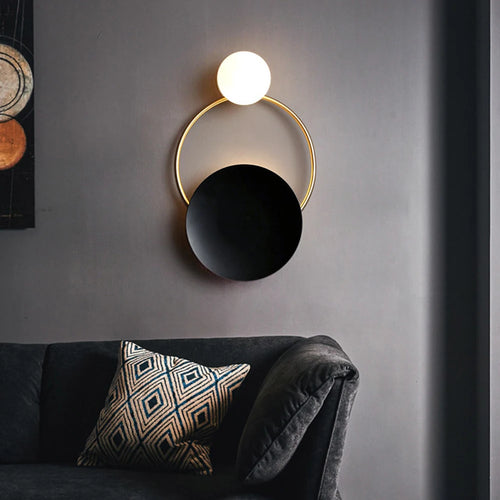 Applique murale led design nordique moderne décorative intérieure
