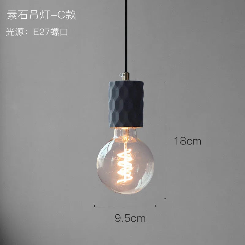 suspension industrielle nordique pour décoration intérieure moderne - vue 9 sur 13