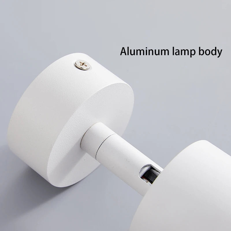 projecteurs led en surface foco spots de plafond en aluminium - vue 5 sur 7