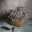 panier à linge en rotin naturel multifonction pour rangement et organisation