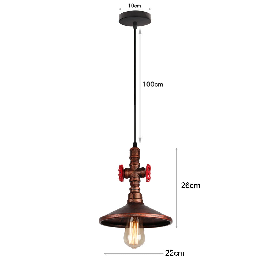 suspension rétro industrielle pour un éclairage vintage élégant - vue 22 sur 25