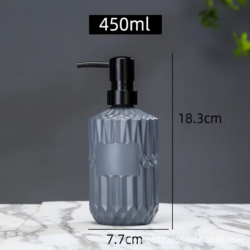 nouveau flacon en verre pour shampoing et désinfectant mains - vue 9 sur 20