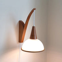 Applique plissée en bois massif