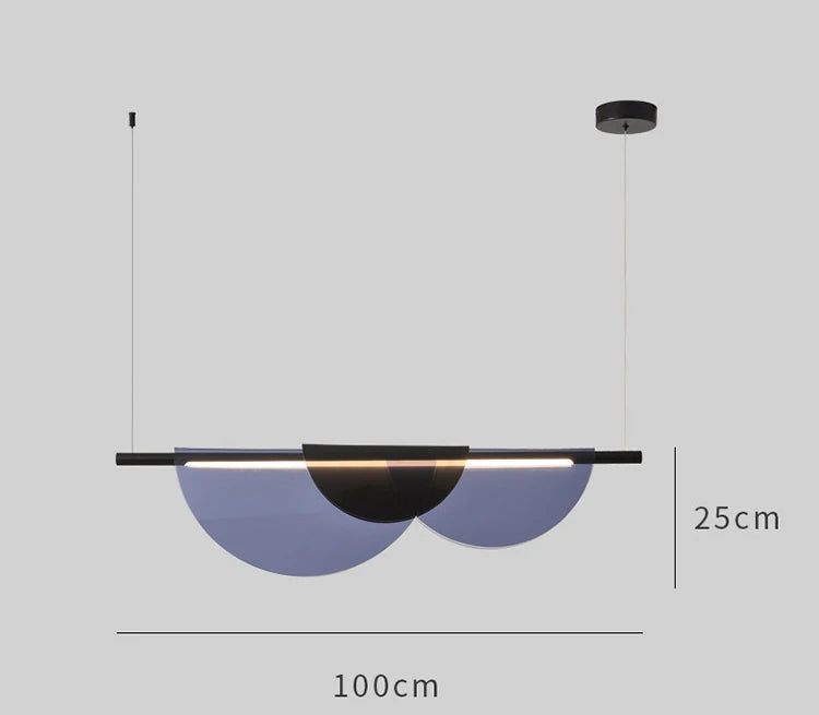 suspension à led créative pour décoration intérieure moderne - vue 10 sur 10
