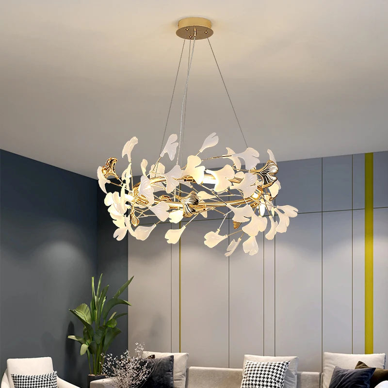 suspension nordique postmoderne décoration créative luxe  atmosphère unique - vue 4 sur 11