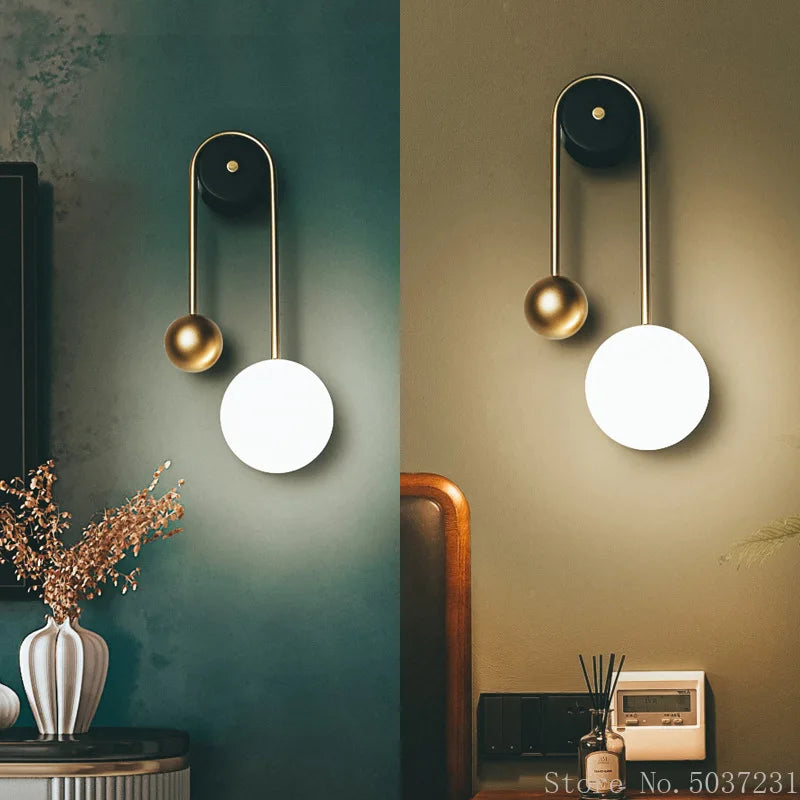 Applique murale led créative pour éclairage moderne